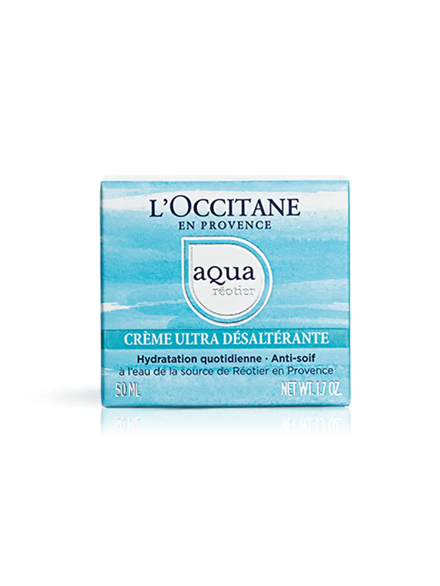 L'OCCITANE | Aqua Réotier Ultra-feuchtigkeitsspendende Gesichtscreme 50ml | 